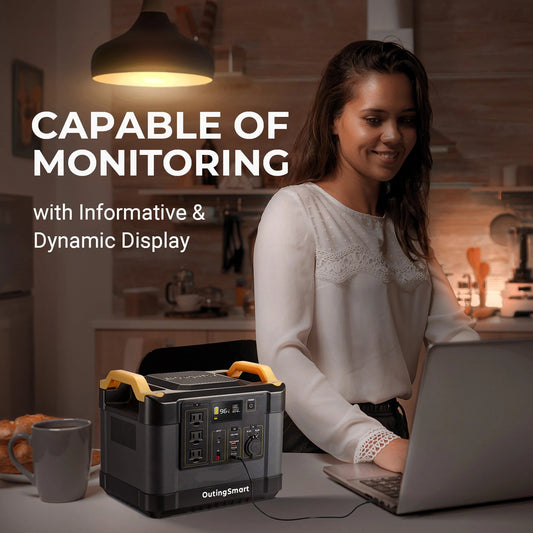 OutingSmart Portable Power Station 1100Wh